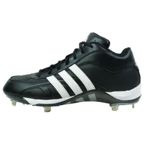 adidas Excelsior 5 Mid Baseball Metal Cleats (Black, 9 US)