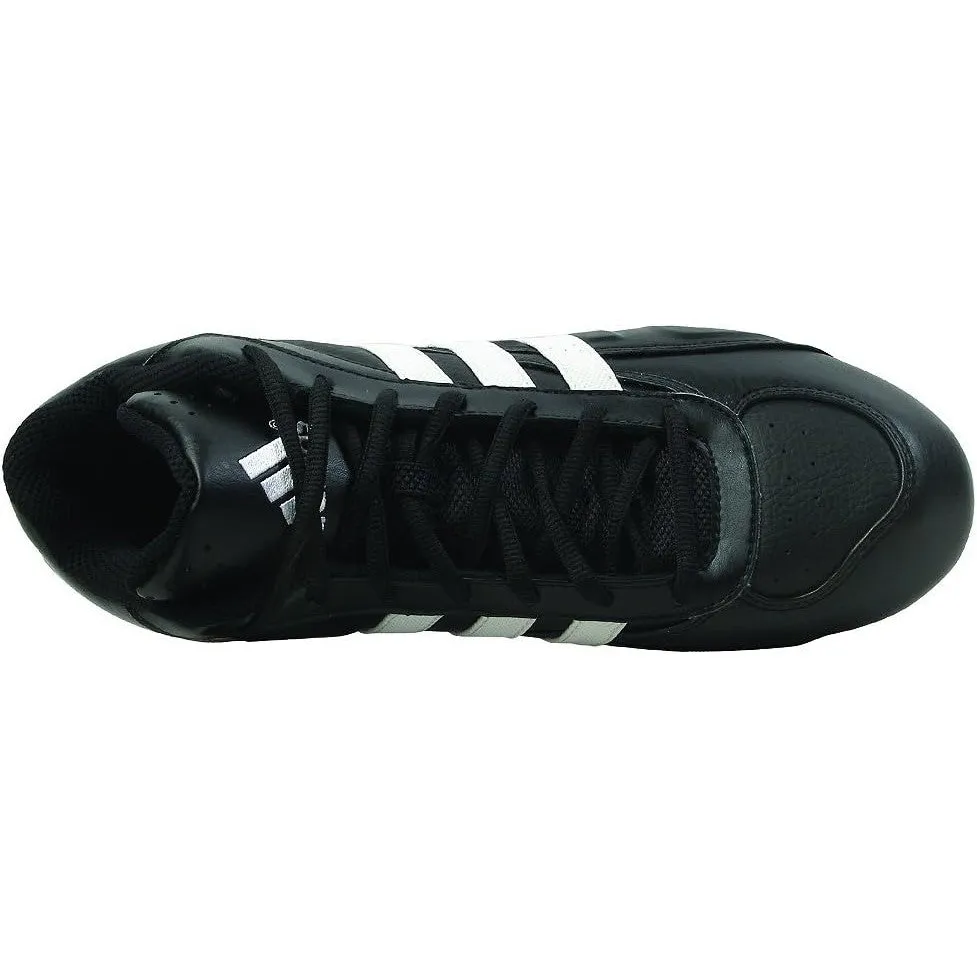 adidas Excelsior 5 Mid Baseball Metal Cleats (Black, 9 US)