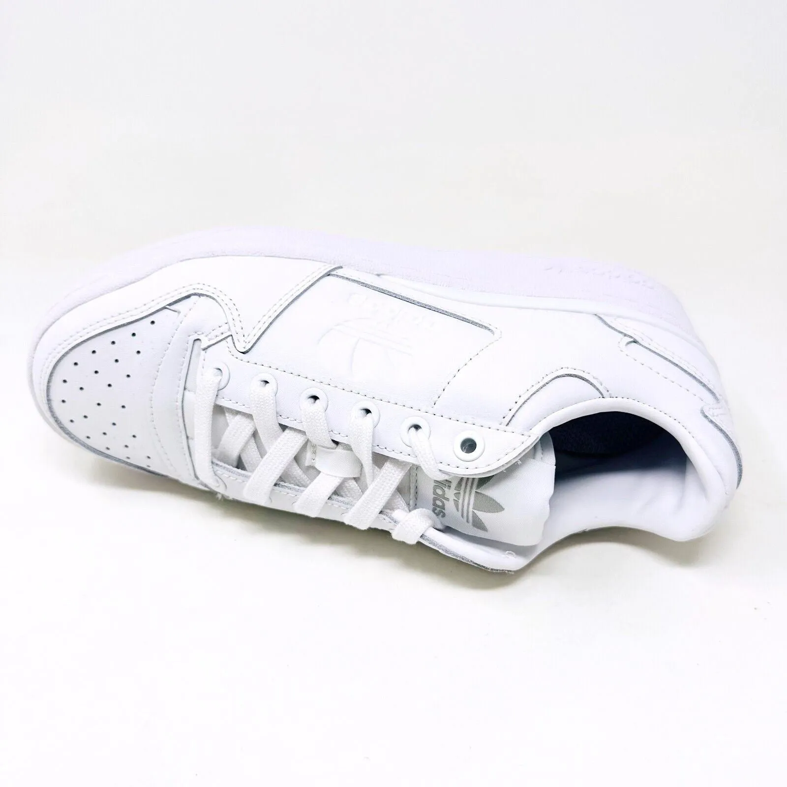 Adidas Originals Forum Bold Triple White Womens Size 9 Casual Sneakers FY9042