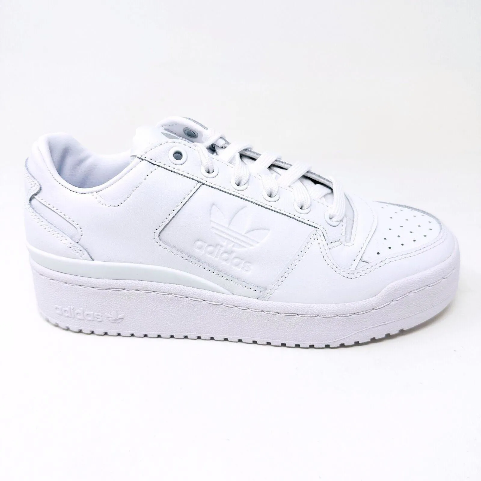 Adidas Originals Forum Bold Triple White Womens Size 9 Casual Sneakers FY9042