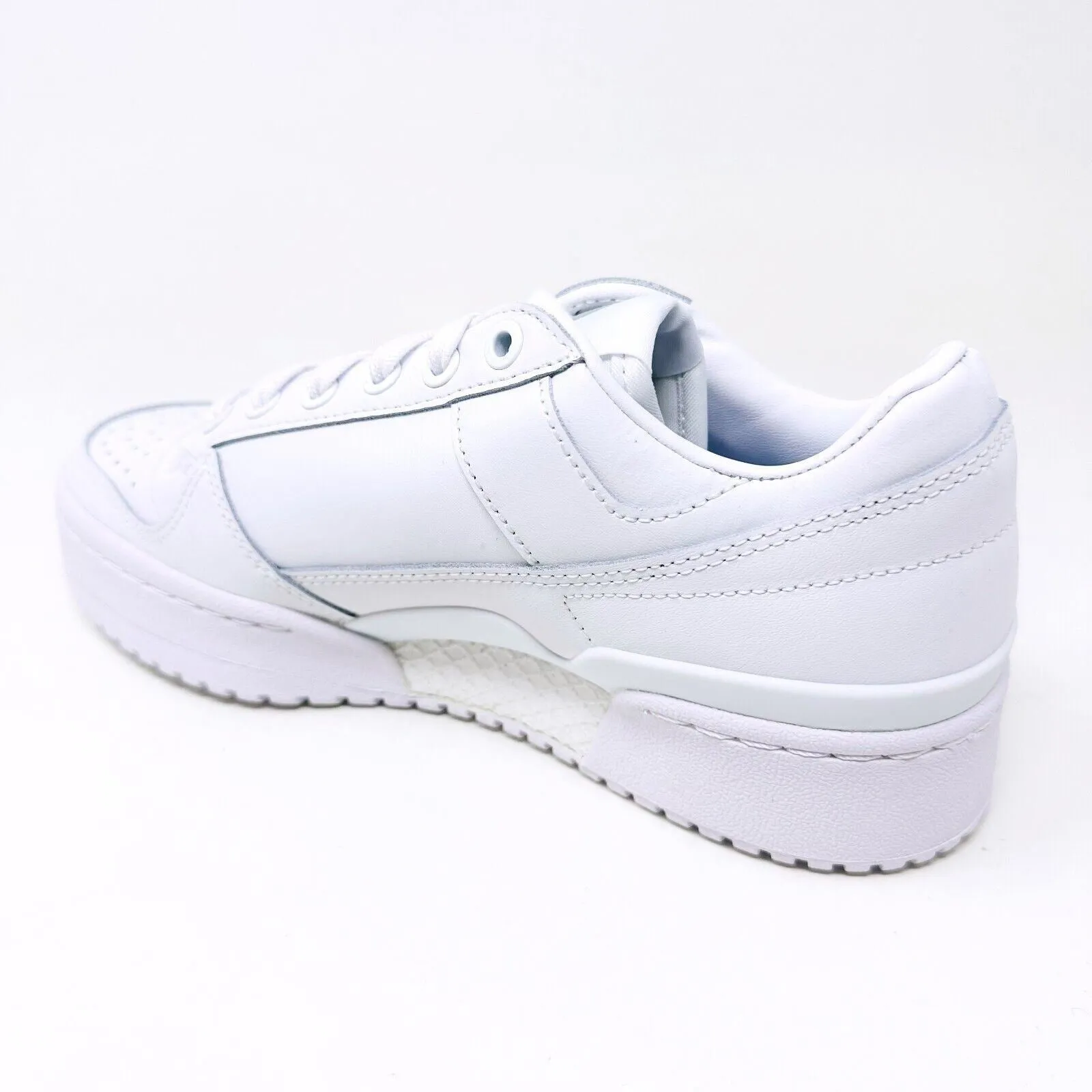 Adidas Originals Forum Bold Triple White Womens Size 9 Casual Sneakers FY9042