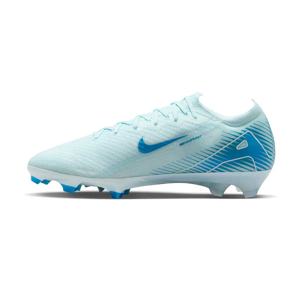 All Gender Mercurial Vapor 16 Elite FG Low-Top Soccer Cleats - Glacier Blue/Blue Orbit - Regular (D)