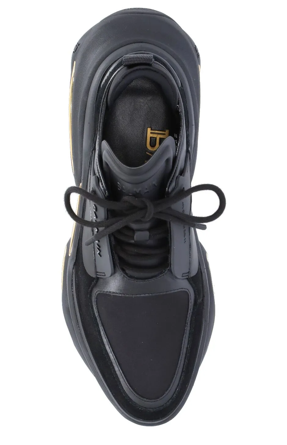 Balmain B-Bold Lace-Up Sneakers