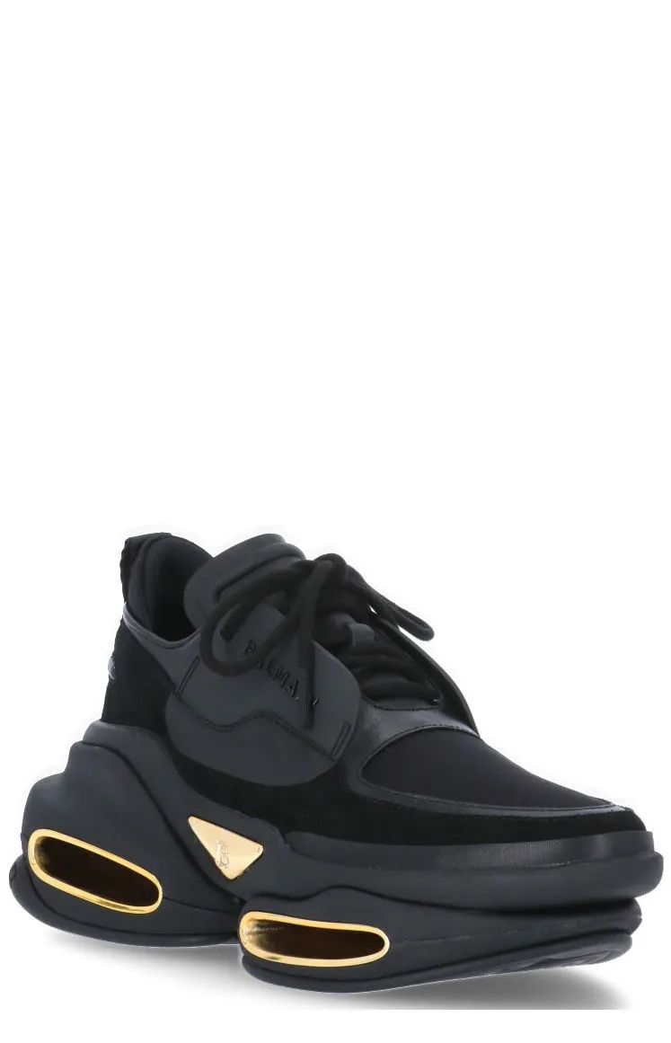 Balmain B-Bold Lace-Up Sneakers