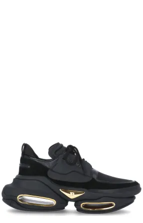 Balmain B-Bold Lace-Up Sneakers
