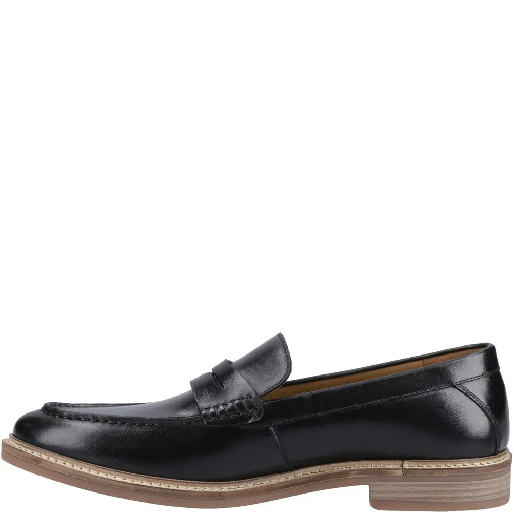 Black Benedict Loafers
