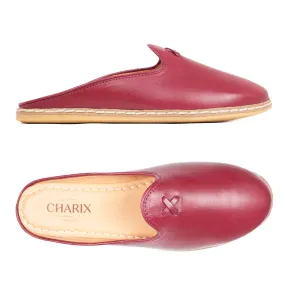 Bordeaux Mule Shoes
