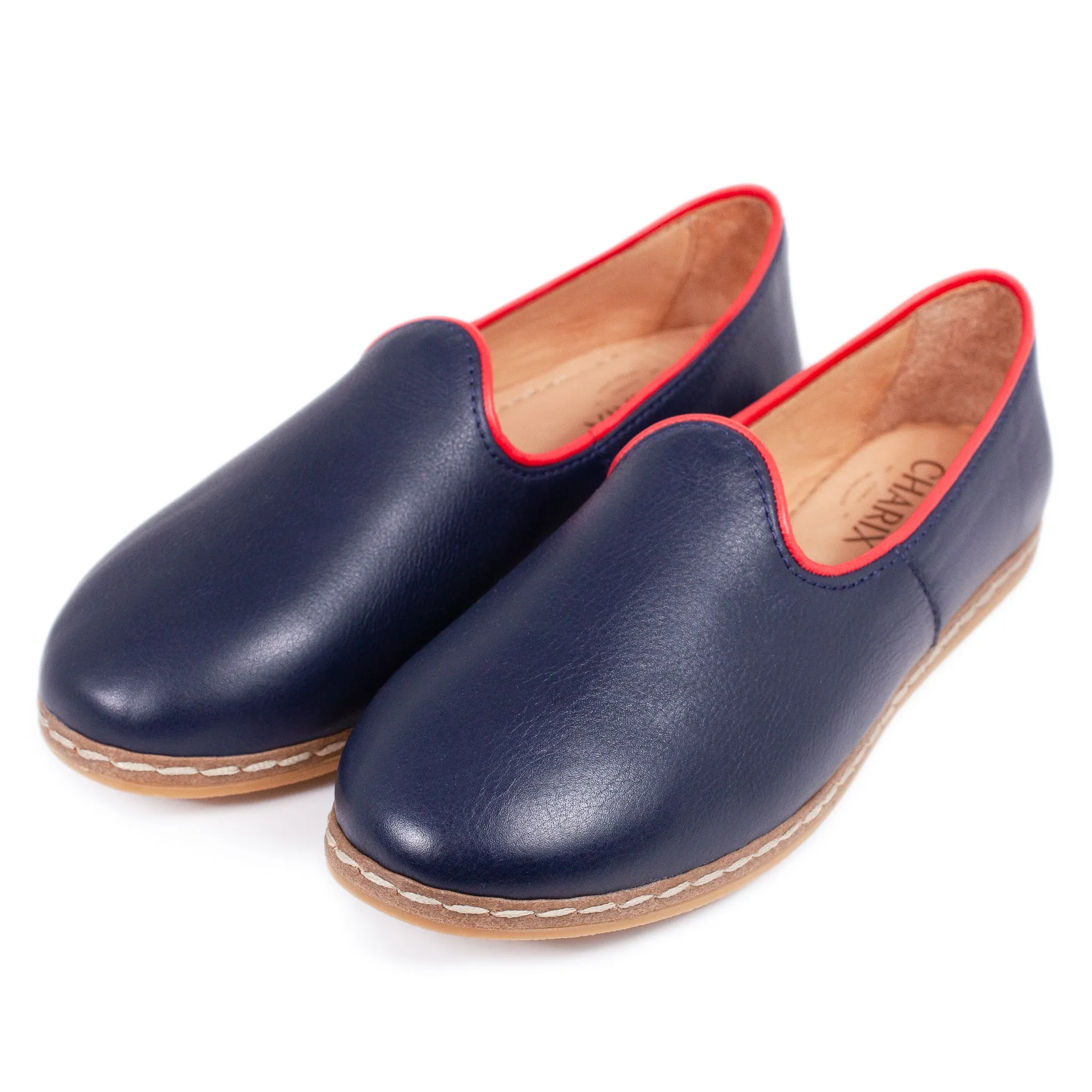 Dark Navy Slip Ons for Men