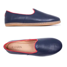 Dark Navy Slip Ons for Men