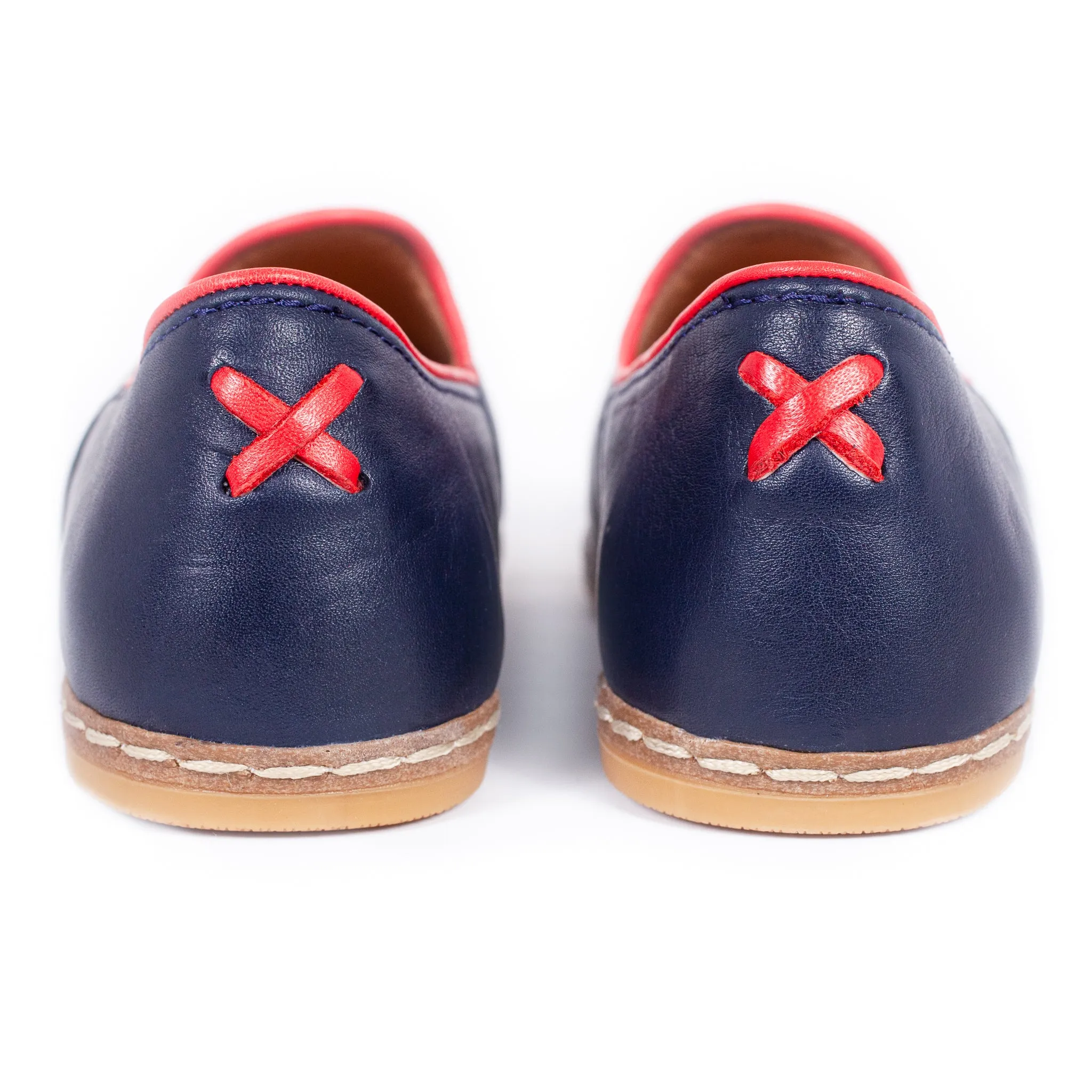 Dark Navy Slip Ons for Men