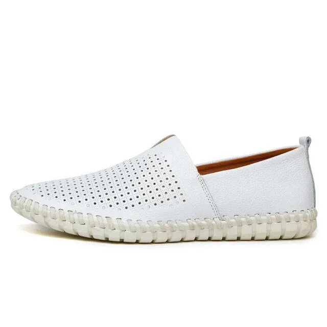 Dwayne Genuine Cow Leather Handmade Mens Loafers