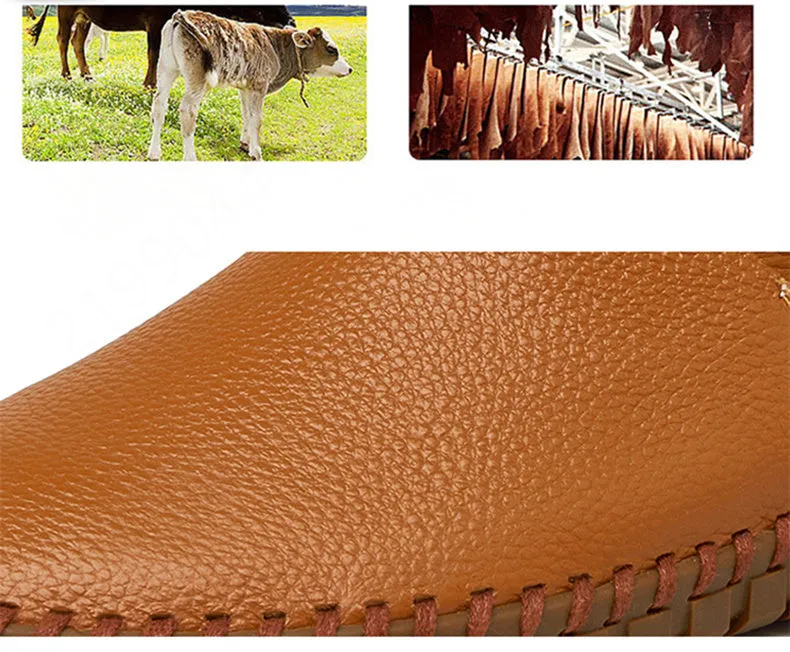 Dwayne Genuine Cow Leather Handmade Mens Loafers
