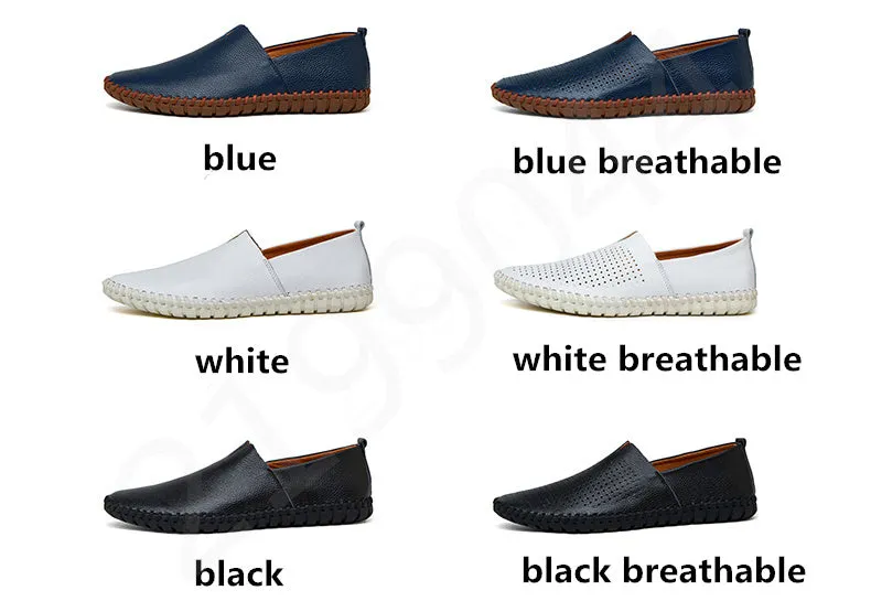 Dwayne Genuine Cow Leather Handmade Mens Loafers