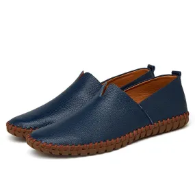 Dwayne Genuine Cow Leather Handmade Mens Loafers