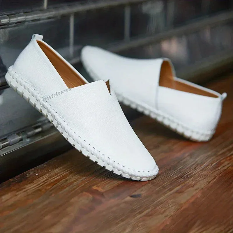 Giuseppe Abbati shoes. 100% genuine leather slippers summer loafers sandals