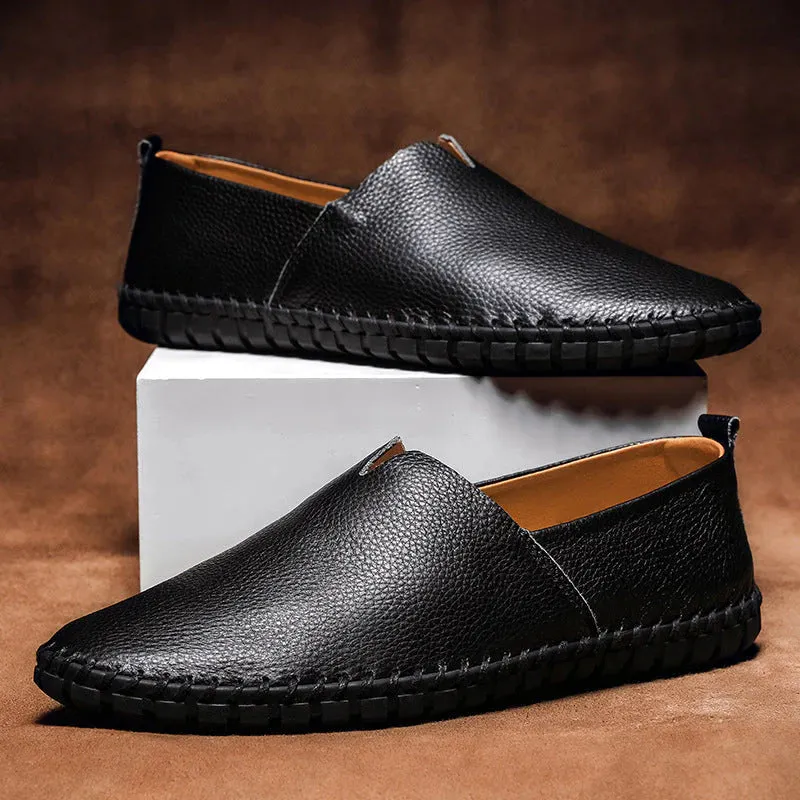 Giuseppe Abbati shoes. 100% genuine leather slippers summer loafers sandals