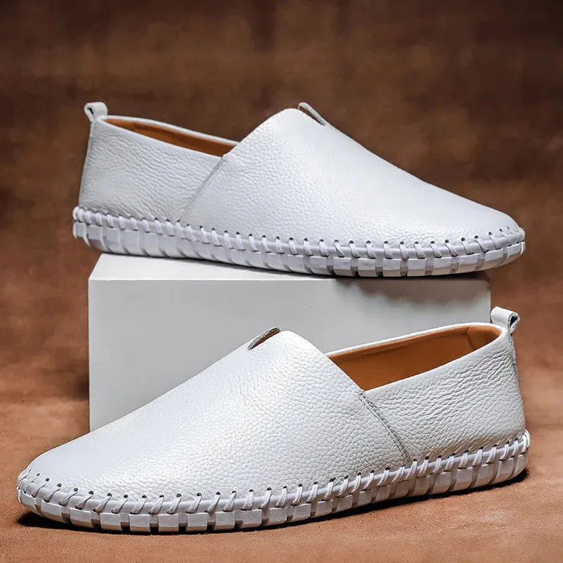 Giuseppe Abbati shoes. 100% genuine leather slippers summer loafers sandals