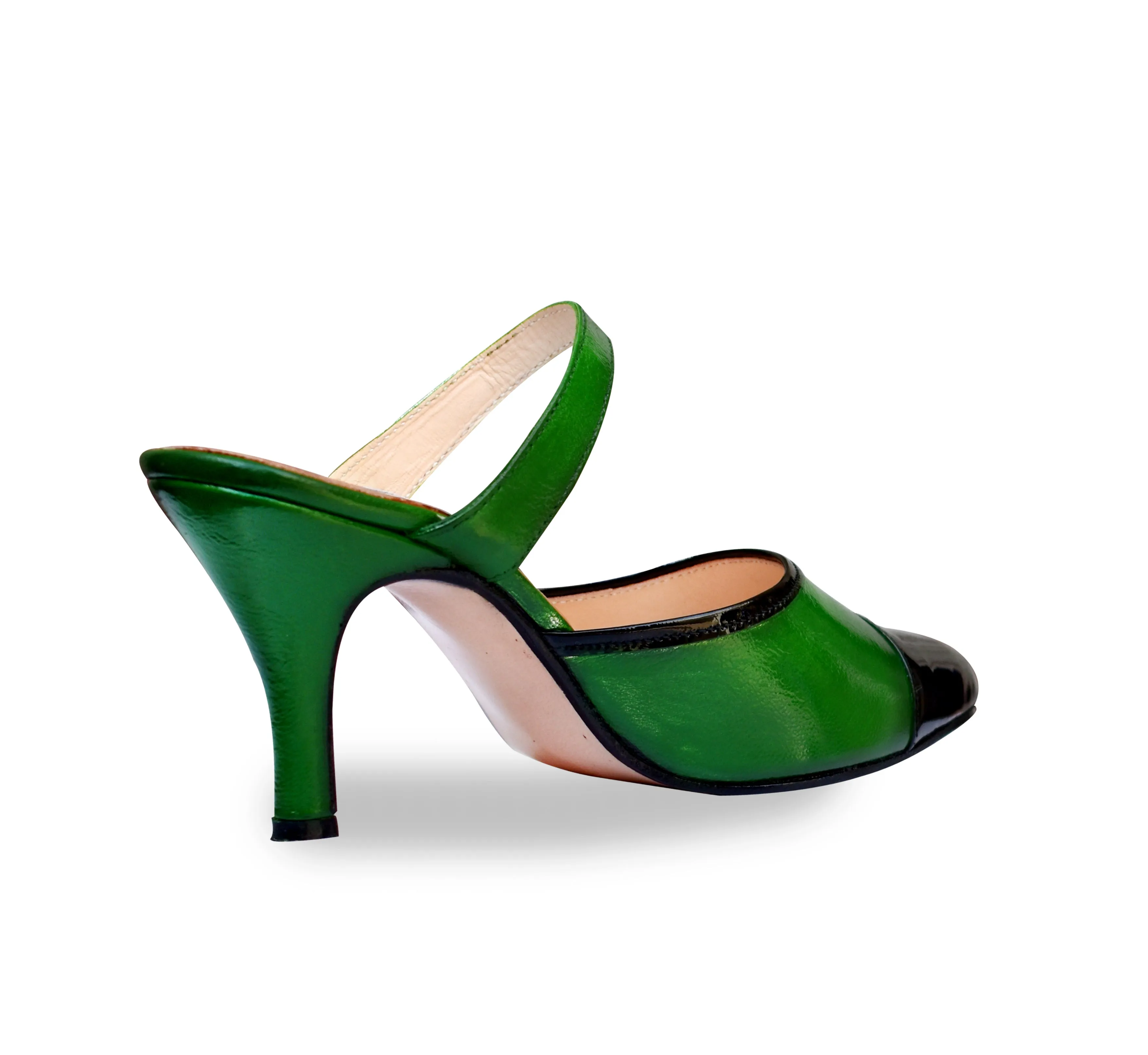 Kara Zini Handmade Slip-On Women's Leather Pumps