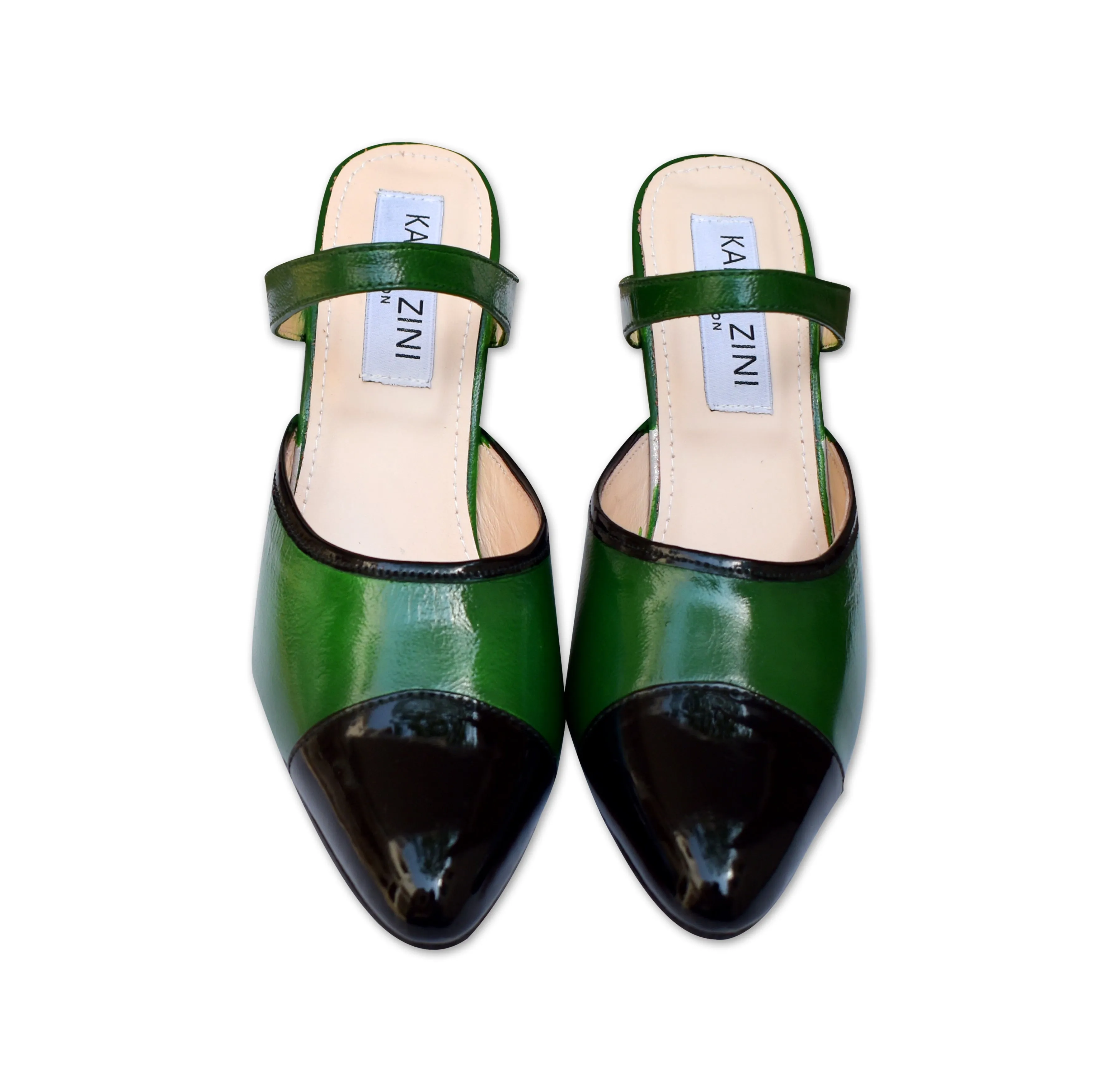 Kara Zini Handmade Slip-On Women's Leather Pumps