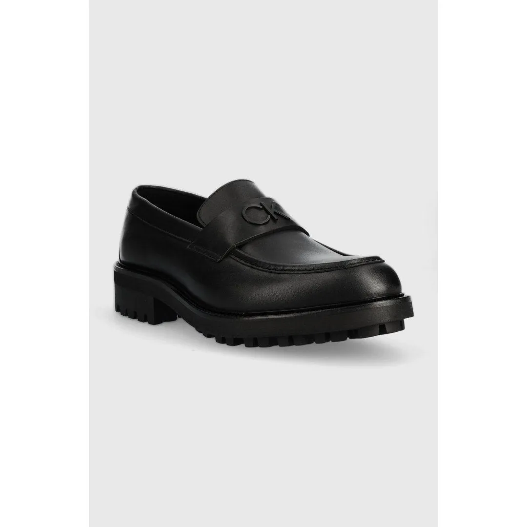 Moccasin W/ Bold Log/ Beh/ 45