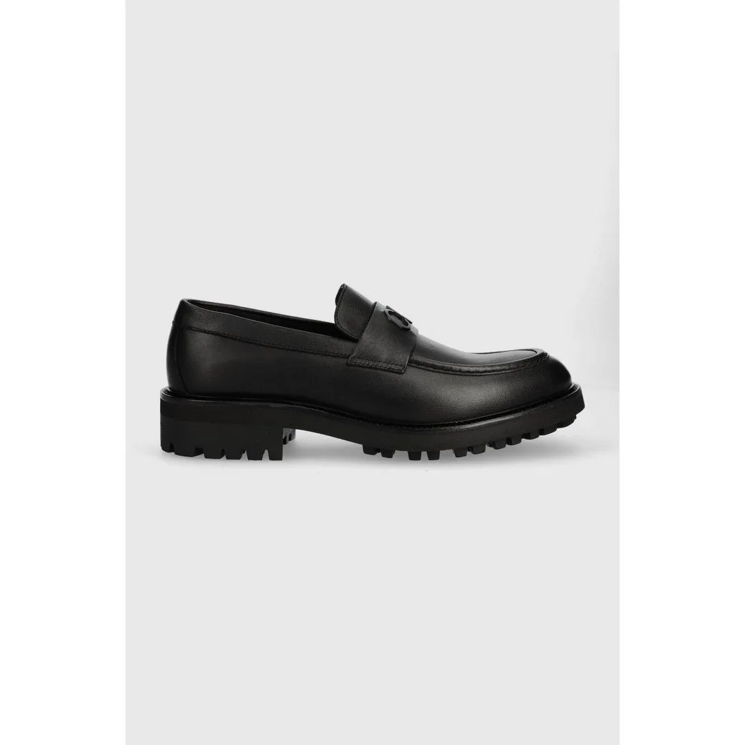 Moccasin W/ Bold Log/ Beh/ 45
