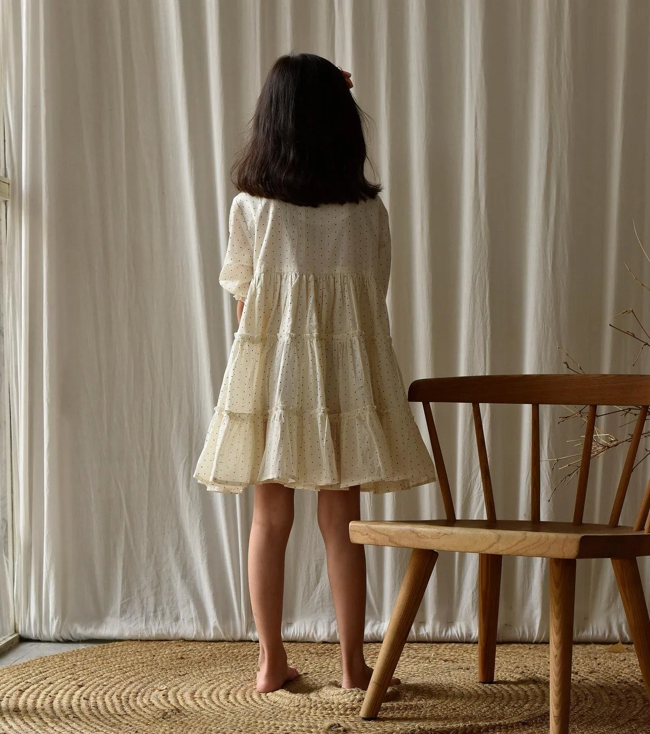 Polka rush frock