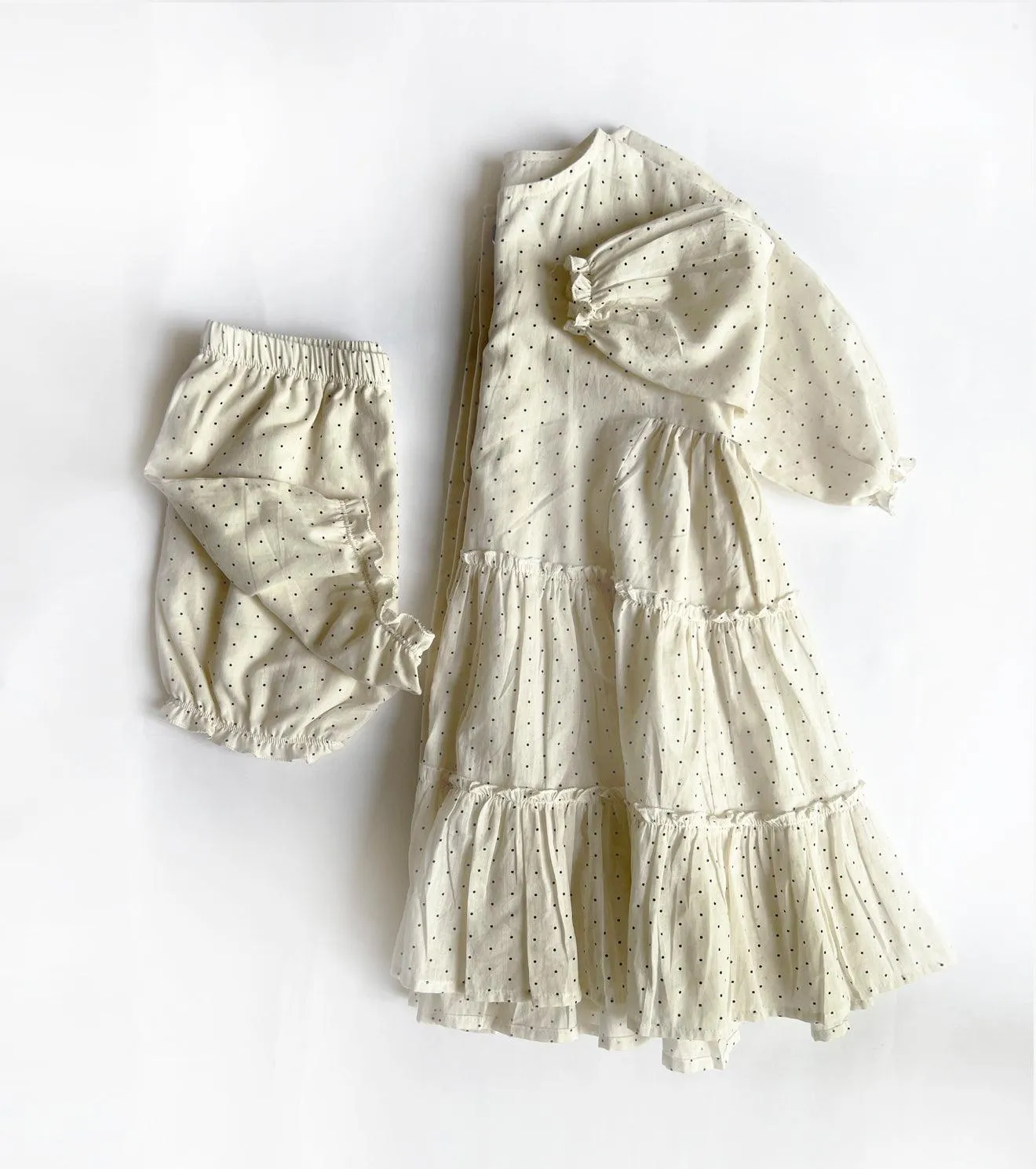 Polka rush frock