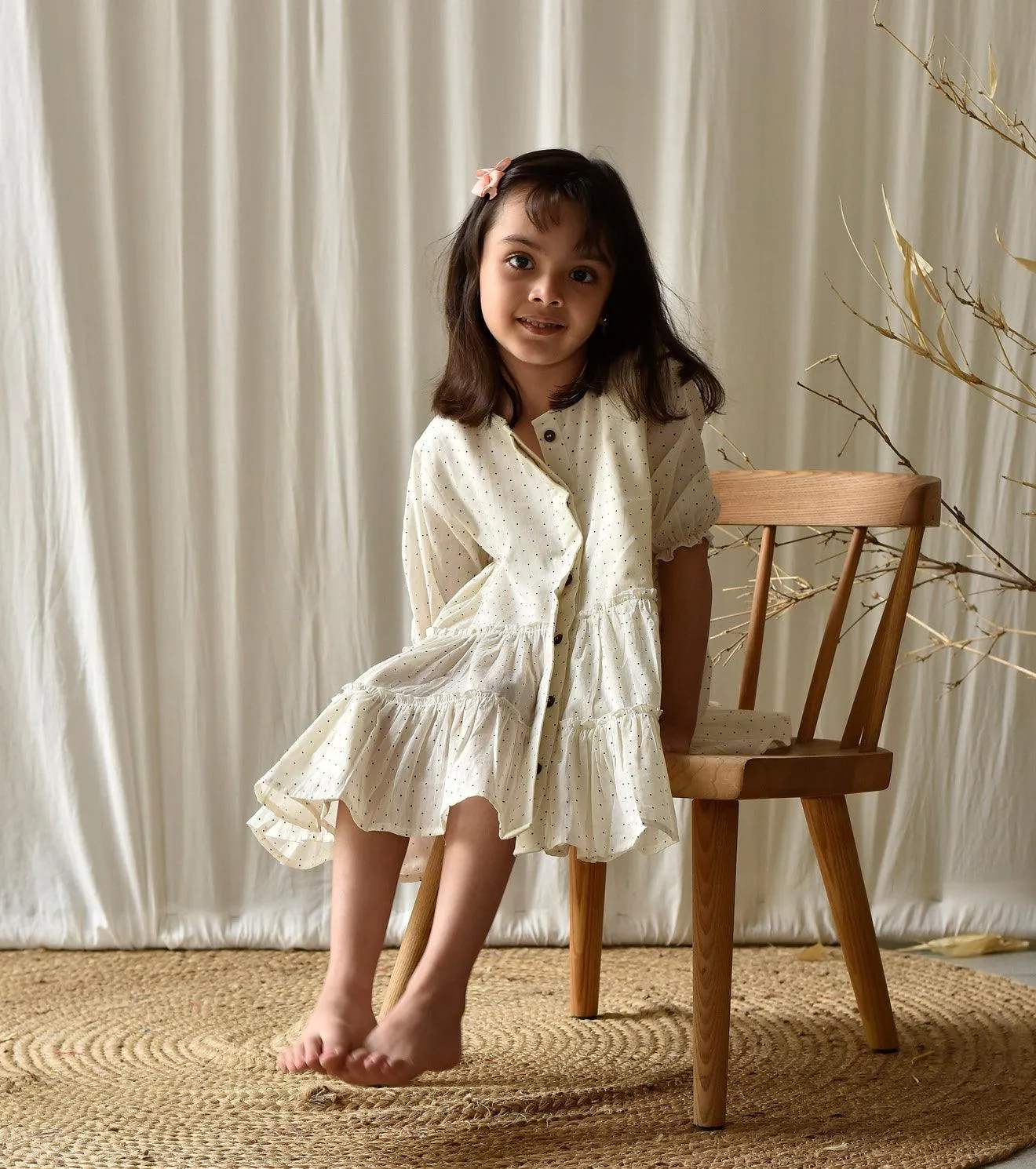 Polka rush frock