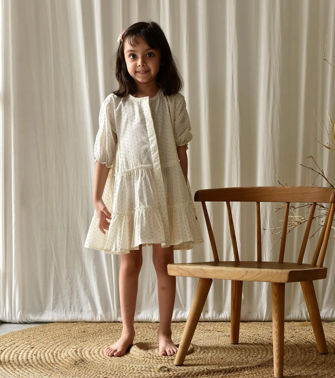 Polka rush frock