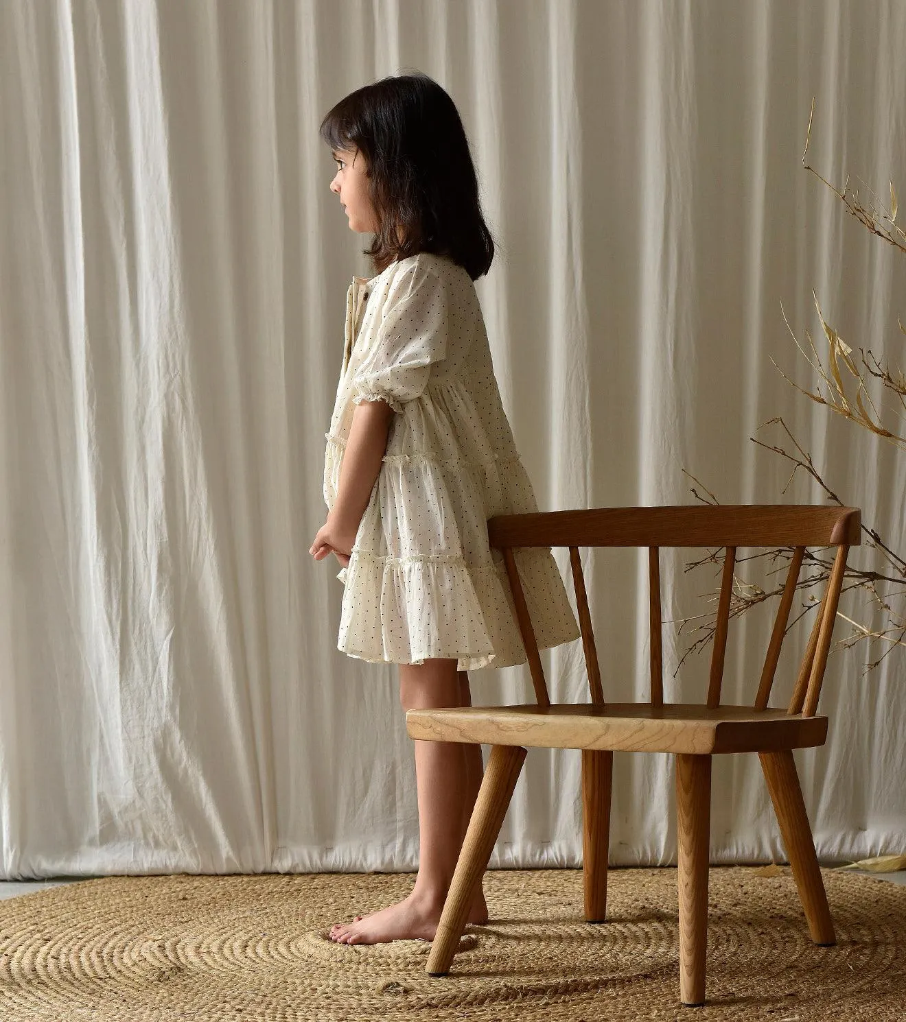 Polka rush frock