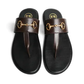 T-Rad Horsebit Sandals - Brown