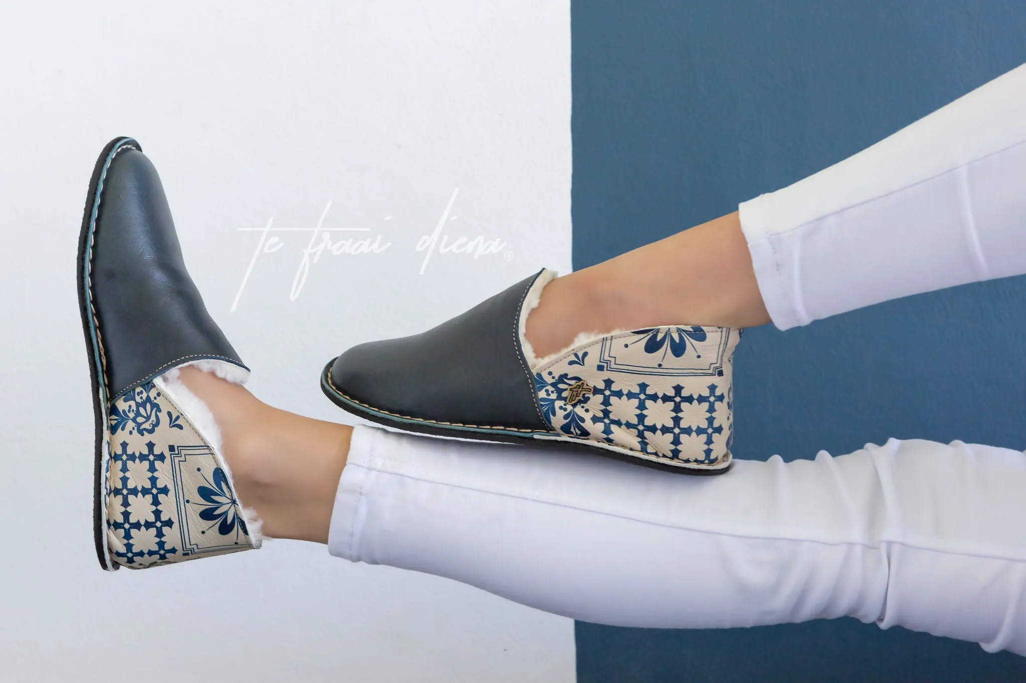 TFD Slipper - Delft (End of Colour)