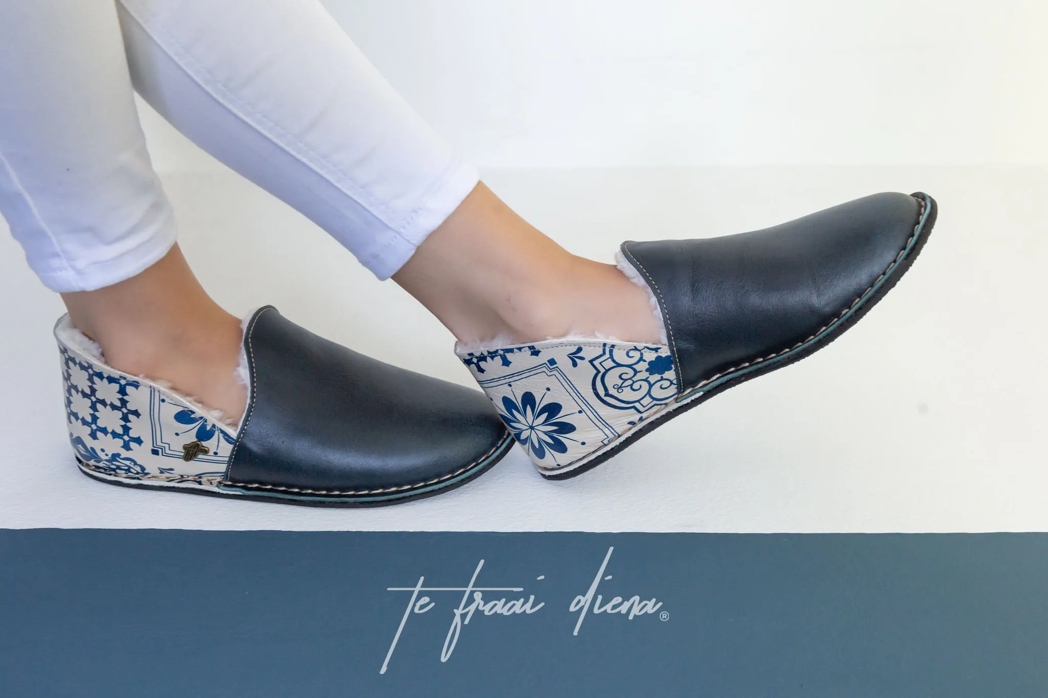 TFD Slipper - Delft (End of Colour)