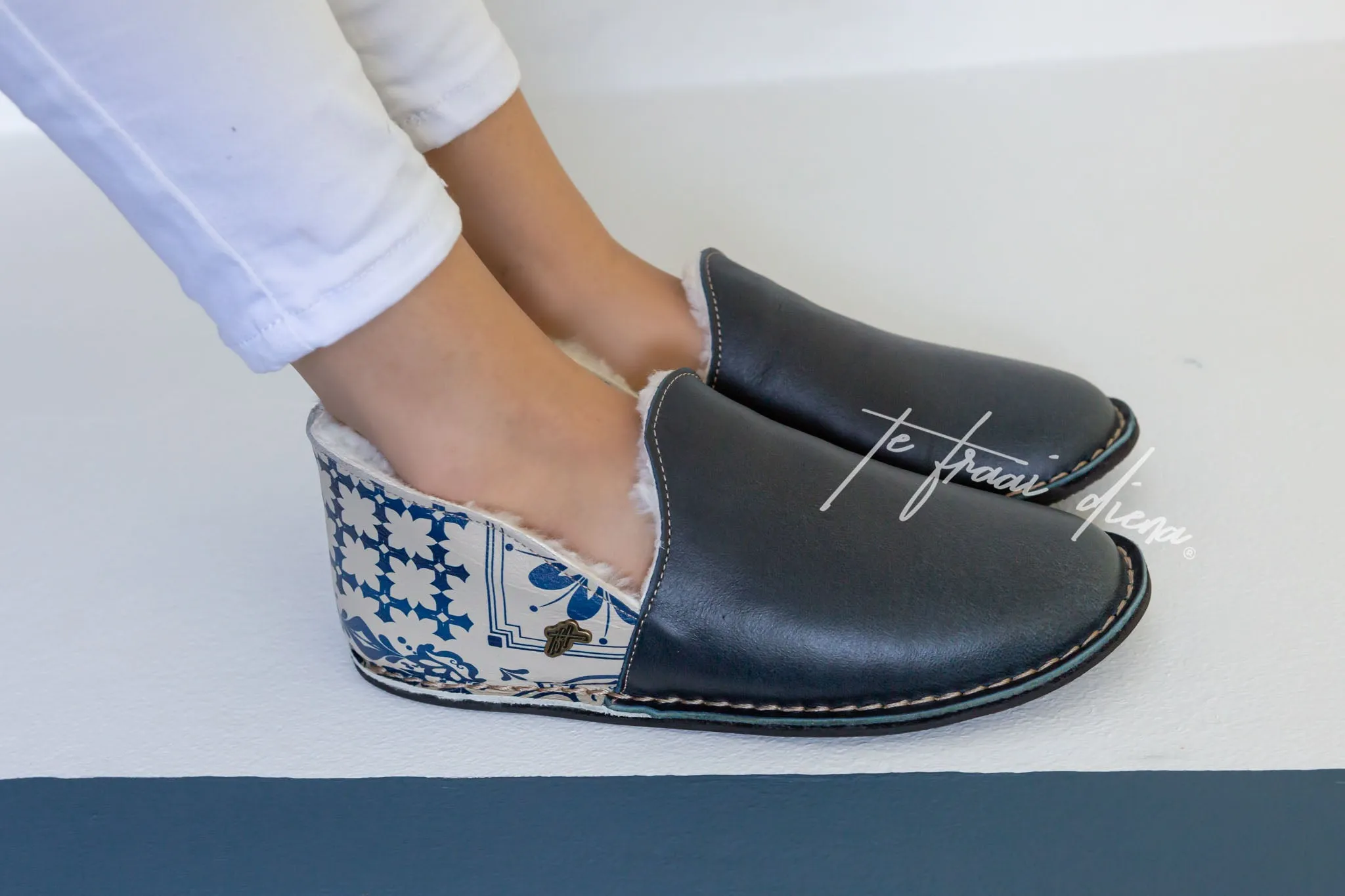 TFD Slipper - Delft (End of Colour)