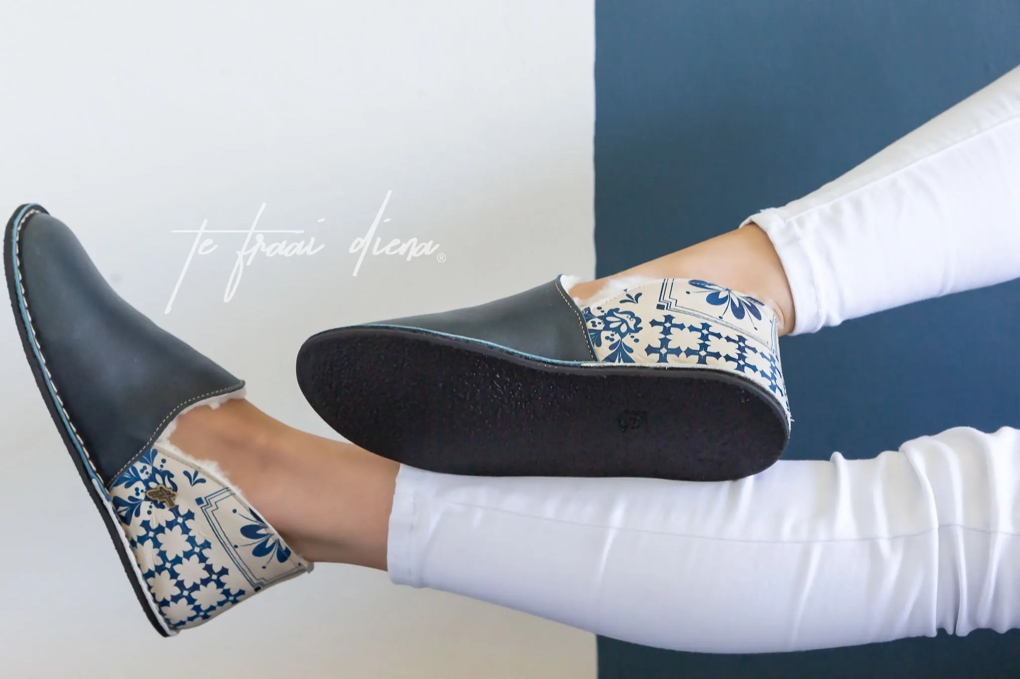 TFD Slipper - Delft (End of Colour)