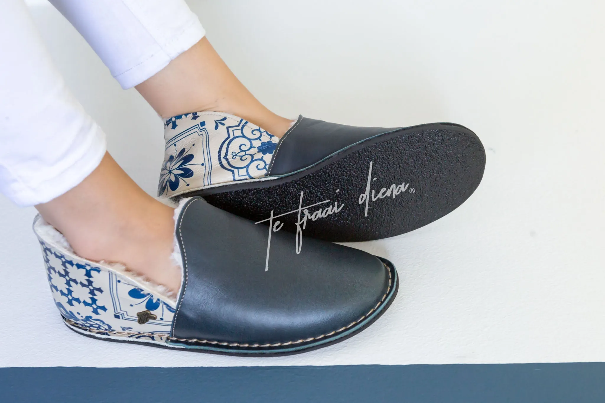 TFD Slipper - Delft (End of Colour)