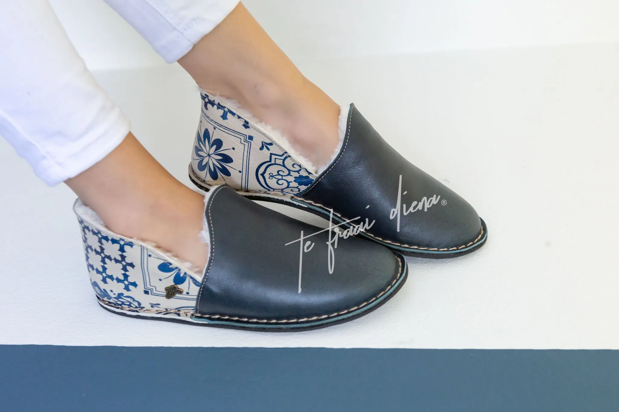 TFD Slipper - Delft (End of Colour)