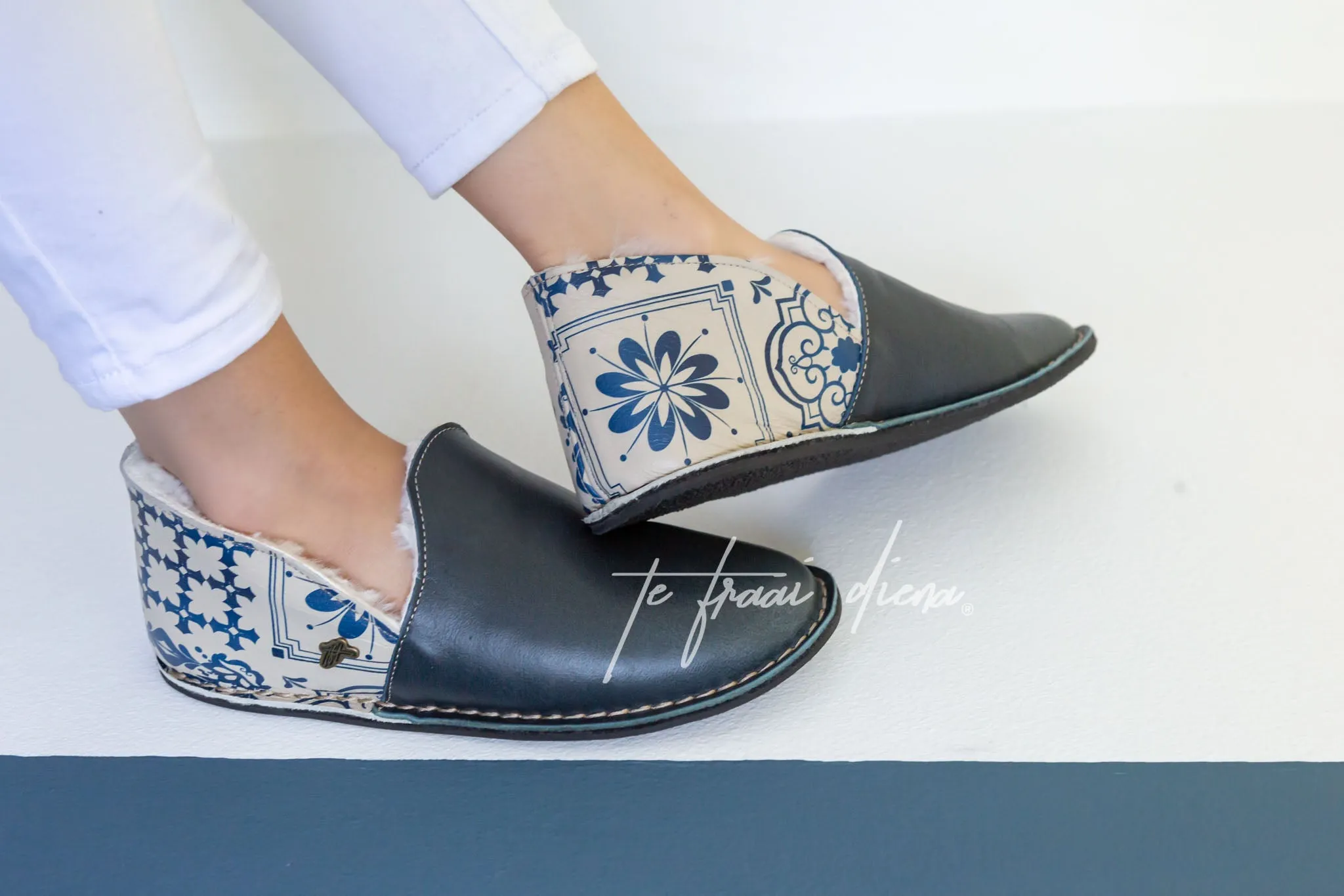 TFD Slipper - Delft (End of Colour)