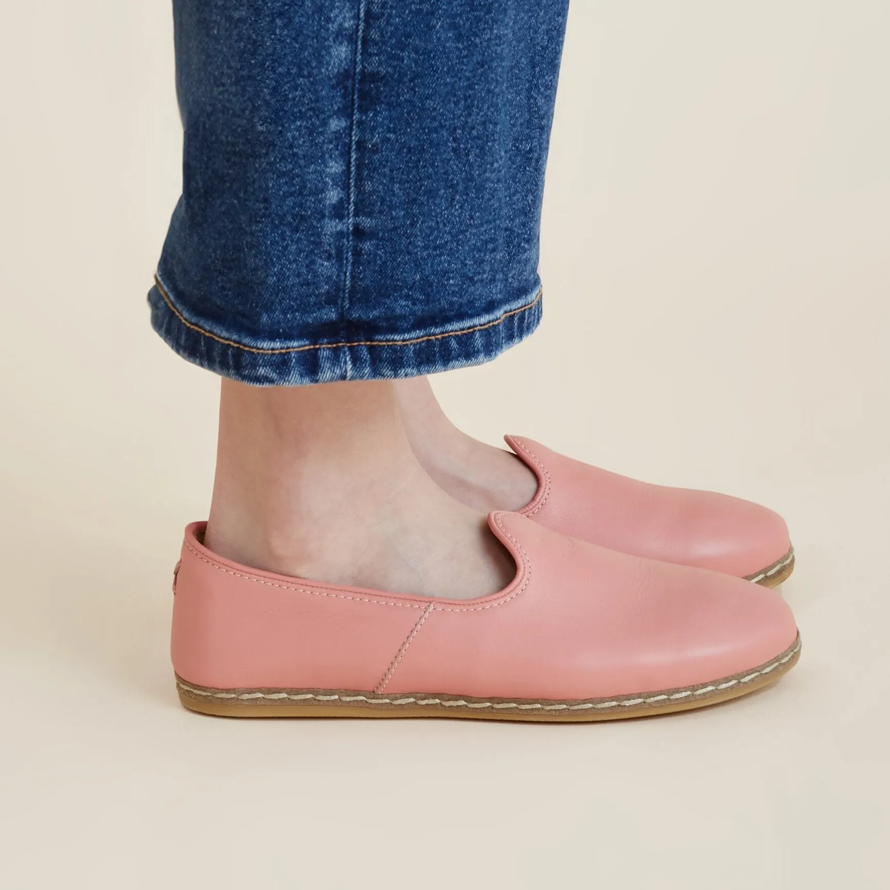 Vintage Pink Slip-On