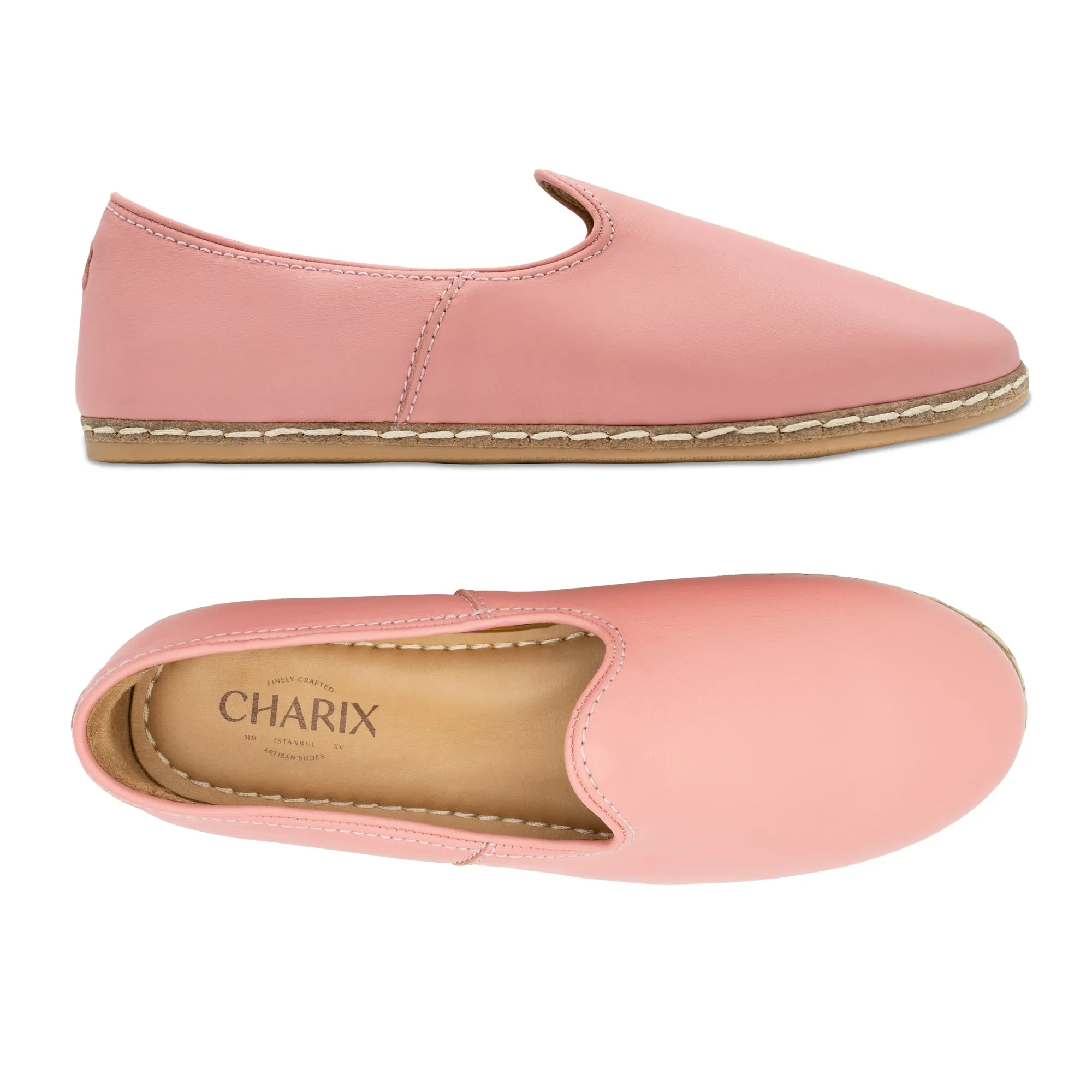 Vintage Pink Slip-On