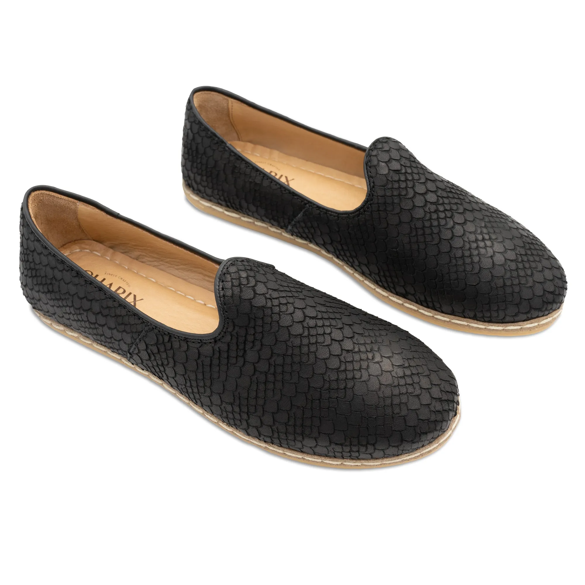 Wild Black Slip Ons for Men