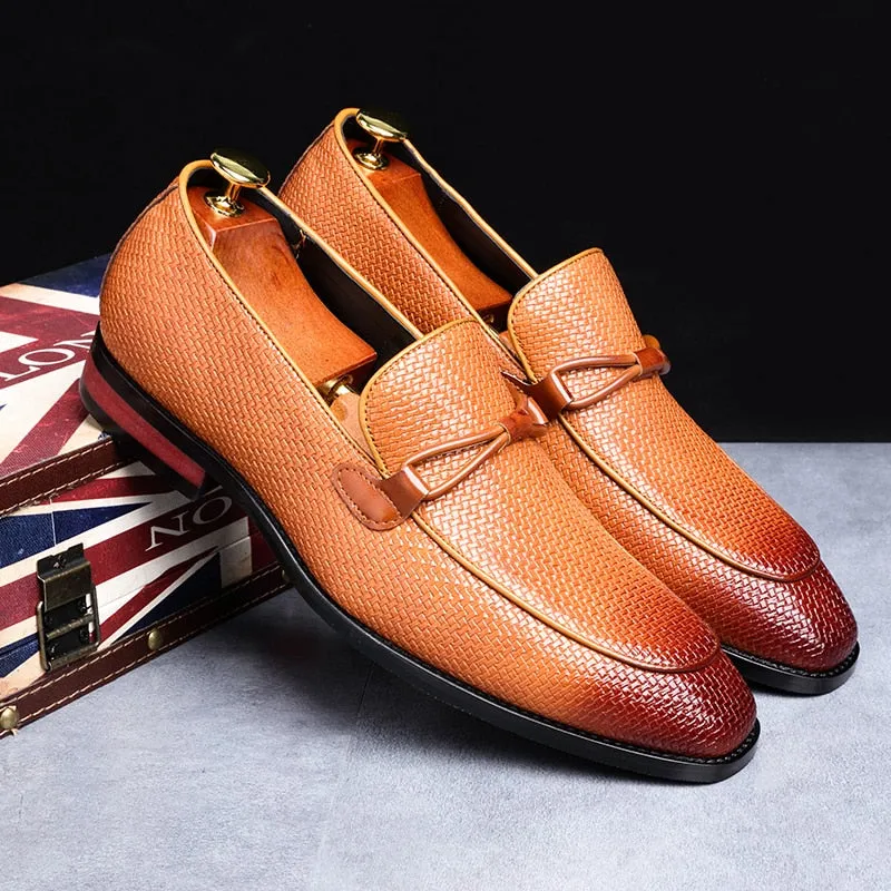 Zapatos De Hombre Leather Oxford Breathable Loafers