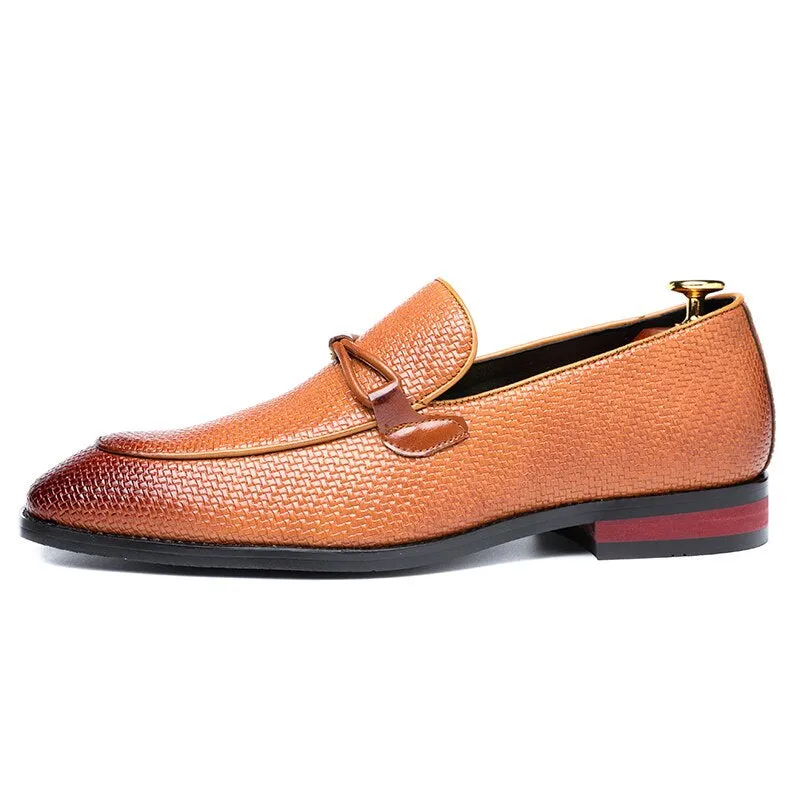Zapatos De Hombre Leather Oxford Breathable Loafers
