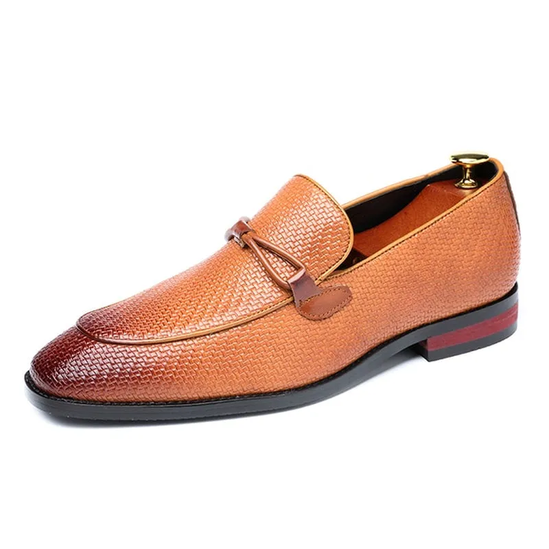 Zapatos De Hombre Leather Oxford Breathable Loafers